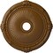 Ekena Millwork Heaton Ceiling Medallion (Fits Canopies up to 6 1/2"), 27 1/2"OD x 3 7/8"ID x 2 1/4"P, Smokey Topaz CM27HESTF - alternate 1